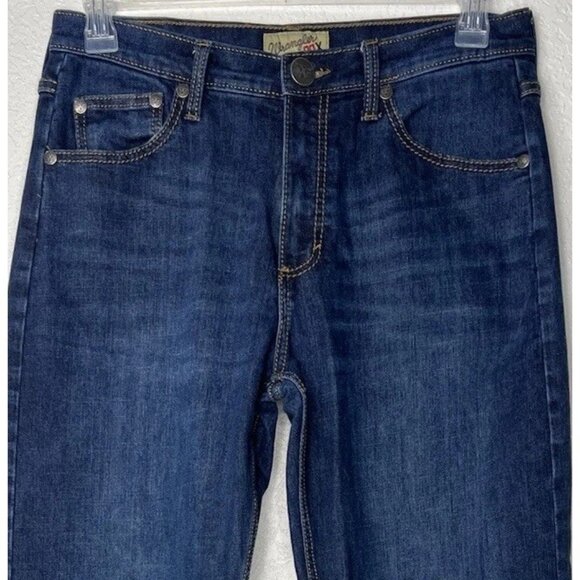 Wrangler 20X Jeans 32x35 Dark Wash Mid-rise - Picture 3 of 10